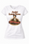 Womens Auld Land Syne Robert Burns New Years Eve Hogmanay Lady Fit White T-Shirt