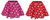 Adults Minnie Polka Dot 15" Length Skater Skirt Cartoon Book Day Movie Fancy Dress