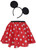 Adults Polka Dot Mouse Skirt & Ears World Book Day Cartoon Fancy Dress