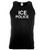 Adults USA ICE Police Stag Party Night Law Enforcement Unisex Black Vest Top