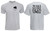 Adults Rave Police Make Some Noise Happy Face Anti-Police Logo Unisex Grey T-Shirt