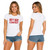 Womens Wet T-Shirt Contest Competition Winner Hen Party Lady Fit White T-Shirt