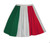 Adults Tricolore National Flag of Italy Skirt Patriotic Sports Supporters Fancy Dress [2 Sizes]