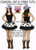 Adults 12" Length Cowgirl Cyber Tutu Skirt & Cow Print Cowboy Hat Wild West Western Fancy Dress