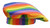 Adults Rainbow Multicoloured Stripe Beret LGBTQ+ Gay Pride March Fancy Dress Novelty Hat