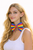 Adults Multicoloured Giant Dickie Bowtie LGBTQ+ Gay Pride March Month Fancy Dress Accessory