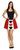 Adults Queen of Hearts Skirt 15" (38cm) Length Wonderland World Book Day Movie Fancy Dress