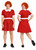 Adult Mens Annie Orphan Girl Stag Party Night Fancy Dress Costume