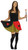 Adults Queen of Hearts 15" (38cm) Length Skirt Wonderland World Book Day Fancy Dress