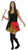 Adults Queen of Hearts 15" (38cm) Length Skirt Wonderland World Book Day Fancy Dress