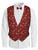 Adults Gingerbread Man Backless Waistcoat & Bow Tie Festive Christmas World Book Day Fancy Dress