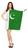 Adults Pakistan National Flag of The Star & Crescent Dress Youm-e-Azadi Fancy Dress