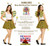 Adults Bumblebee Bee Insect 15" (38cm) Length Skirt & 3 Piece Wings Set World Book Day Fancy Dress