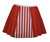Adults 15" (38cm) Length Candy Cane Panel Skirt Christmas Xmas Festive Fancy Dress