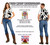 Adults Black & White Cowhide Animal Print Woody Jessie Waistcoat Cowboy Cowgirl Wild West Fancy Dress