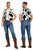 Adults Black & White Cowhide Animal Print Woody Jessie Waistcoat Cowboy Cowgirl Wild West Fancy Dress