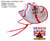 Adults England St George Cross Saint Georges Day Fancy Dress Cowboy Cowgirl Hat [One Size]