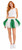 Adults Emerald Green & White 12" (30cm) Length Tutu Skirt Celtic Ireland St Patricks Day Fancy Dress