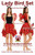Adults Ladybird Lady Bug Skirt & 3 Piece Wings Set Insect World Book Day Fancy Dress Costume