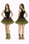 Adults 12" (30cm) Length Camouflage Soldier Cyber Tutu Skirt Army Girl Military Fancy Dress