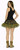 Adults 12" (30cm) Length Camouflage Soldier Cyber Tutu Skirt Army Girl Military Fancy Dress