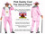 Adults Pink Velvet Pimp 1970s Gangster Fancy Dress Costume & Accessories