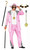 Adults Pink Velvet Pimp 1970s Gangster Fancy Dress Costume & Accessories