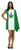 Adults Cannabis Leaf Flag Dress 420 Supporters April 20th Fancy Dress Costume