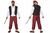 Adults Dark Brown Waistcoat Pirate Deck Hand Crew Swashbuckler Fancy Dress [Brown - Waistcoat Only]