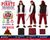 Adults Pirate Deck Hand Crew Swashbuckler 3pc Fancy Dress Costume