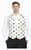 Adults Multicoloured Polka Dot Backless Waistcoat Fancy Dress