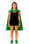 Adults Emerald Green Plain Superhero Cape Fancy Dress Accessory [3 lengths]