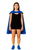 Adults Plain Royal Blue Superhero Cape Fancy Dress Costume Accessory