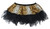 Adults 12" (30cm) Length Leopard Big Cat Animal Print Cyber Tutu Skirt Afrrican Safari Fancy Dress [S-M]