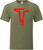 Unisex Olive Green Space Bounty Hunter Movie Inspired Tshirt