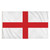 National Flag of England St George Cross (5ft x 3ft) Polyester Double-Stitched Seam Metal Eyelets