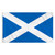 National Flag of Scotland St Andrews Saltire (5ft x 3ft) Polyester Double Stitched Seam Metal Eyelets