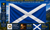National Flag of Scotland St Andrews Saltire (5ft x 3ft) Polyester Double Stitched Seam Metal Eyelets