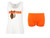 Adults Hooters Bar Girl Lady Fit Vest with Hot Pants Hen Party Night Fancy Dress