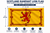Royal Banner of The Royal Arms of Scotland Lion Rampant Flag (5ft x 3ft) Polyester Double Stitched Seam Metal Eyelets