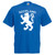 Adults Royal Standard of Scotland Lion Rampant Unisex Blue T-Shirt