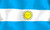 National Flag of Argentina (5ft x 3ft) Polyester Double Stitched Seam Metal Eyelets