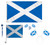 Scotland St Andrews Cross Alice Band National Flag Scottish Supporters Fancy Dress Headband