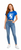 Womens Royal Standard of Scotland Lion Rampant Scottish Blue Lady Fit T-Shirt