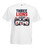 Adults Three Lions On a Shirt England Supporter Sports Unisex White T-Shirt