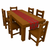 Traditional Polyviscose Tartan Table Runner Burns Night Hogmanay Christmas Dining Room Decoration [Red Royal Stewart]