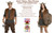 Adults Brown Faux Fur Waistcoat Medival Viking Prehistoric Fancy Dress Costume Accessory