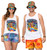 Adults Imagine 1960s Psychedelic 1970s Hippie Festival Fancy Dress Set