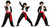 Adults New Wave Romantic Post Punk 1970s 1980s Glam Rock Decades Fancy Dress Costume