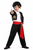 Adults New Wave Romantic Post Punk 1970s 1980s Glam Rock Decades Fancy Dress Costume